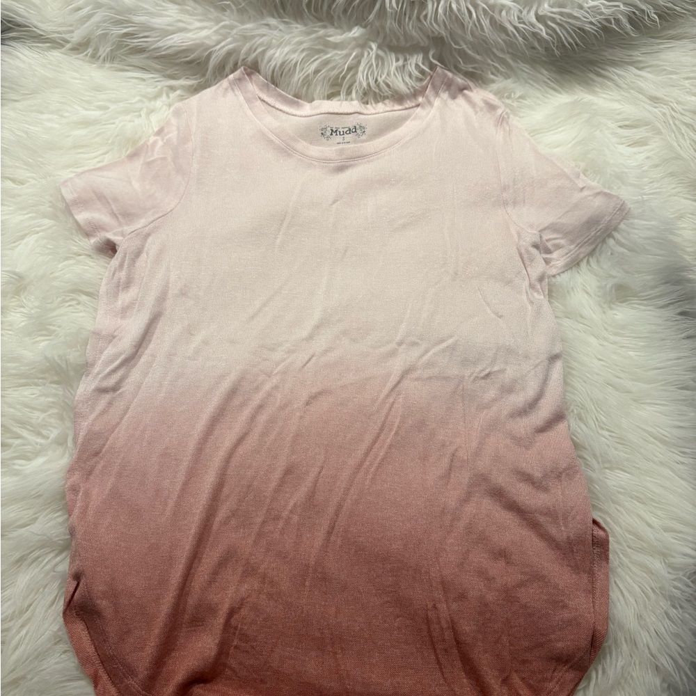 Mudd Blush Ombre Tee